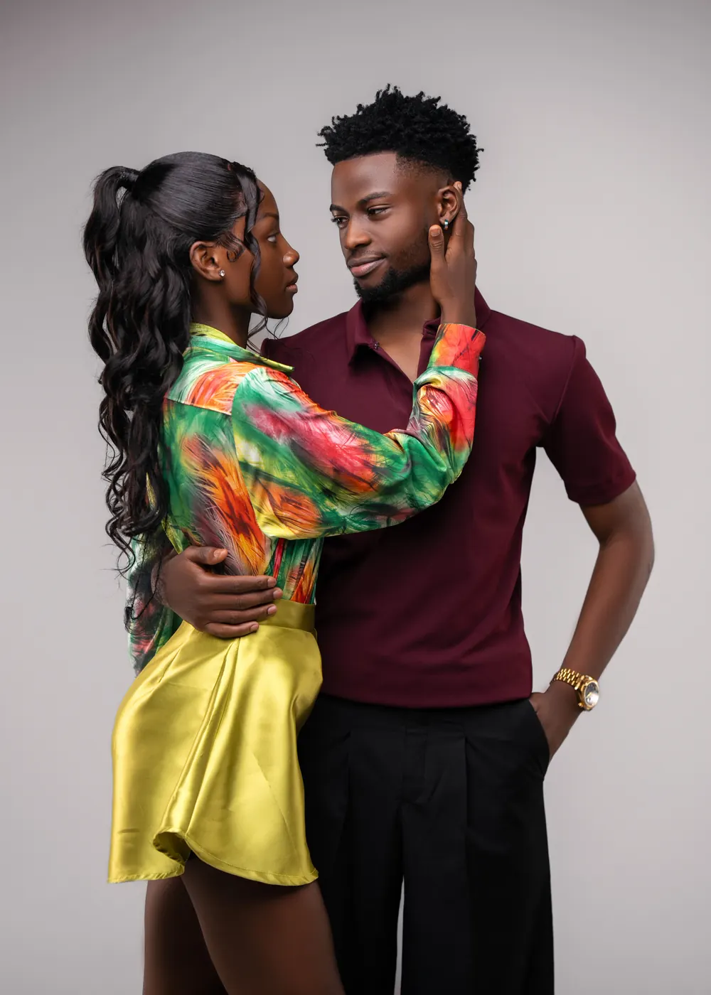 Illustrative Black couple representing building trust
